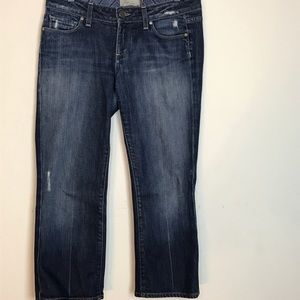 Paige- Denim Capris style LP 105-001 size 28